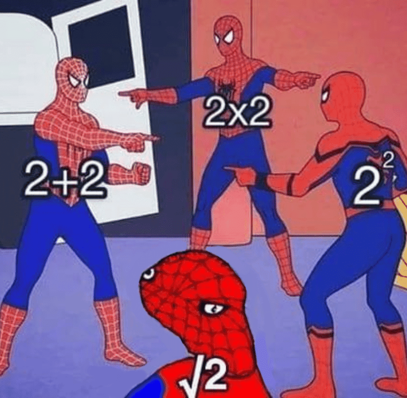 Mẫu 3: Meme Spider Man